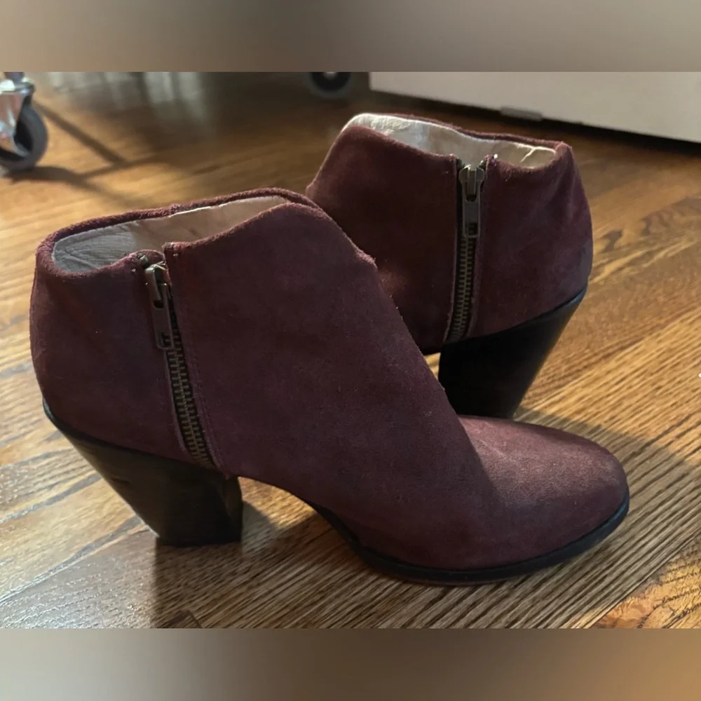 Freebird‎ by Steven | Wine Suede Women's Sz 10 FB-DETRT